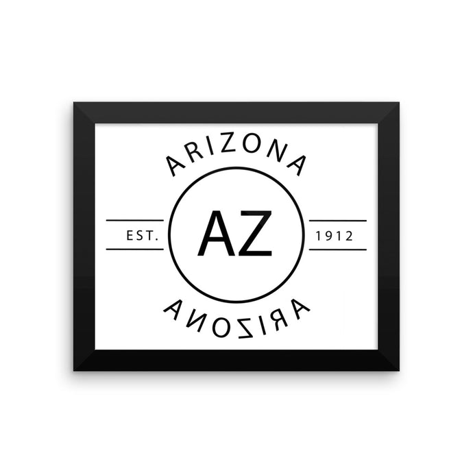 Arizona - Framed Print - Reflections