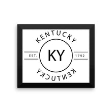 Kentucky - Framed Print - Reflections