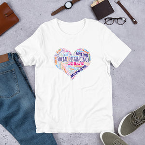 Minnesota - Social Distancing - Short-Sleeve Unisex T-Shirt