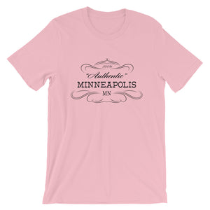 Minnesota - Minneapolis MN - Short-Sleeve Unisex T-Shirt - "Authentic"