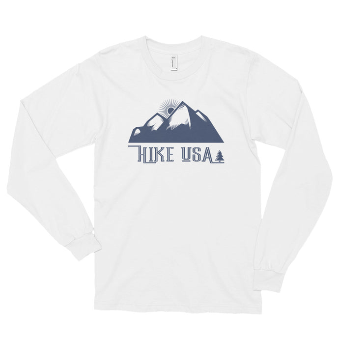USA Designs - Long sleeve t-shirt (unisex) - Hike USA