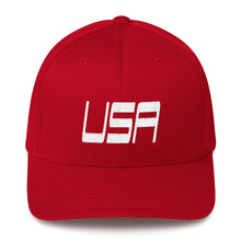 USA Designs - Embroidered Structured Twill Cap - USA