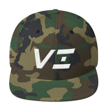 Virgin Islands - Flat Brim Hat - White Embroidery - VI - Many Hat Color Options Available