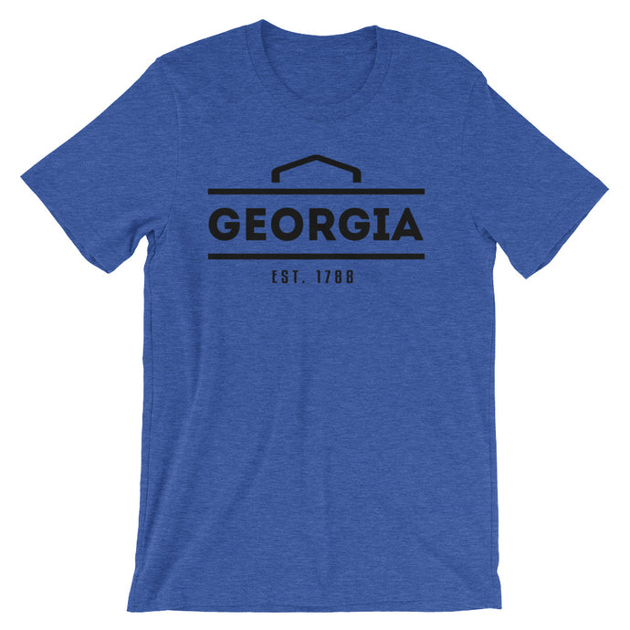 Georgia - Short-Sleeve Unisex T-Shirt - Established