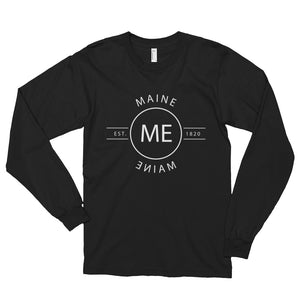 Maine - Long sleeve t-shirt (unisex) - Reflections
