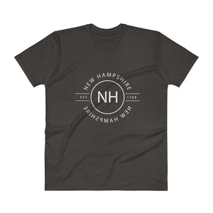 New Hampshire - V-Neck T-Shirt - Reflections