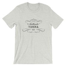 Kansas - Topeka KS - Short-Sleeve Unisex T-Shirt - "Authentic"