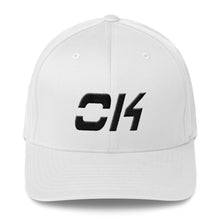 Oklahoma - Structured Twill Cap - Black Embroidery - OK - Many Hat Color Options Available
