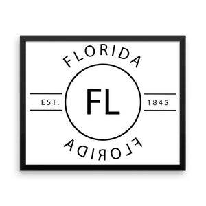Florida - Framed Print - Reflections
