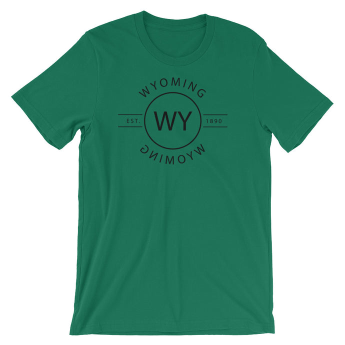 Wyoming - Short-Sleeve Unisex T-Shirt - Reflections