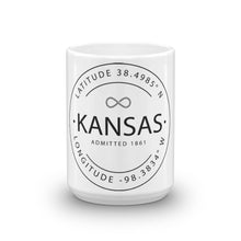 Kansas - Mug - Latitude & Longitude