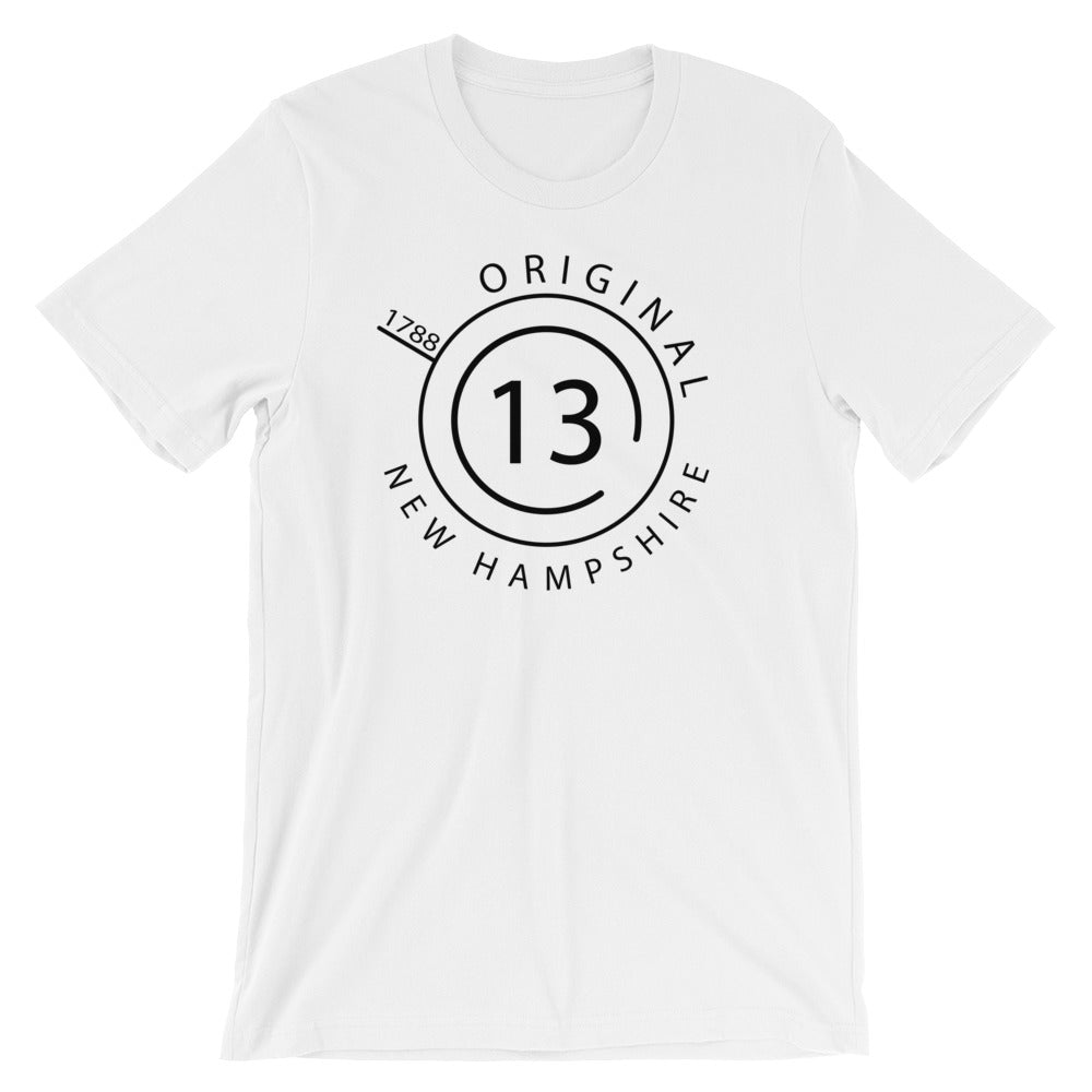 New Hampshire - Short-Sleeve Unisex T-Shirt - Original 13
