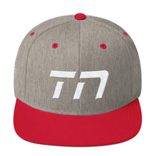 Tennessee - Flat Brim Hat - White Embroidery - TN - Many Hat Color Options Available