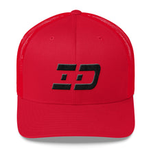 Idaho - Mesh Back Trucker Cap - Black Embroidery - ID - Many Hat Color Options Available
