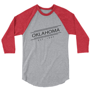 Oklahoma - 3/4 Sleeve Raglan Shirt - Established