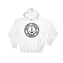 USA Designs - Hooded Sweatshirt - Anchor