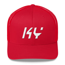 Kentucky - Mesh Back Trucker Cap - White Embroidery - KY - Many Hat Color Options Available