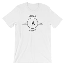 Iowa - Short-Sleeve Unisex T-Shirt - Reflections