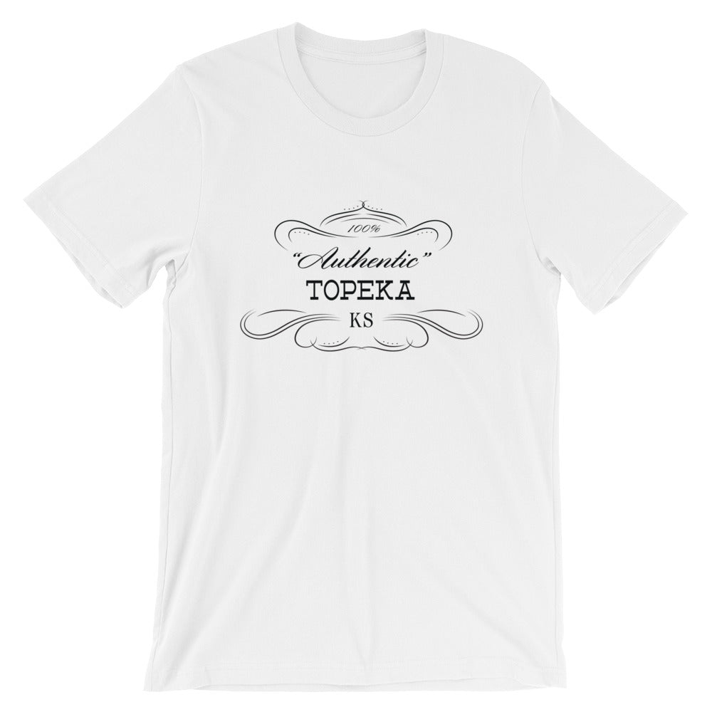 Kansas - Topeka KS - Short-Sleeve Unisex T-Shirt - 