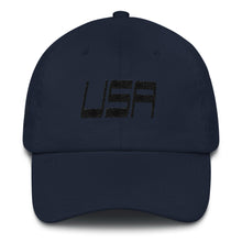 USA Designs - Embroidered Low Profile Cotton Hat - USA