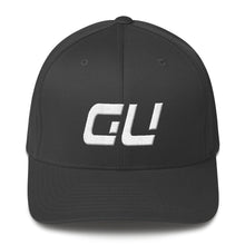 Guam - Structured Twill Cap - White Embroidery - GU - Many Hat Color Options Available