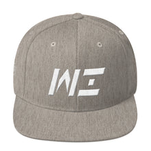 Wisconsin - Flat Brim Hat - White Embroidery - WI - Many Hat Color Options Available