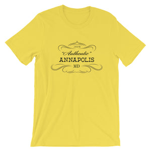 Maryland - Annapolis MD - Short-Sleeve Unisex T-Shirt - "Authentic"