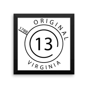 Virginia - Framed Print - Original 13