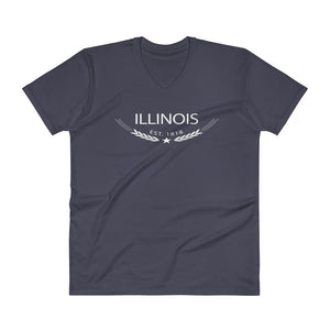 Illinois - V-Neck T-Shirt - Established