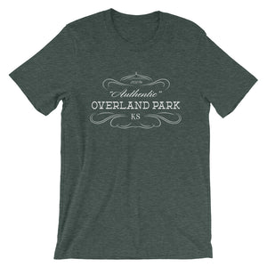 Kansas - Overland Park KS - Short-Sleeve Unisex T-Shirt - "Authentic"