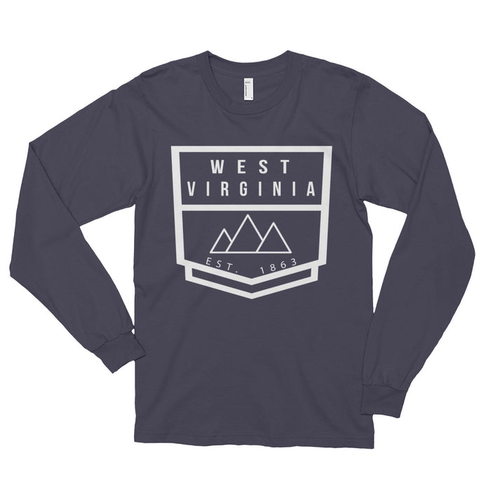 West Virginia - Long sleeve t-shirt (unisex) - Established