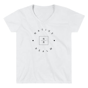Native Realm - Women's Casual V-Neck Shirt - NR1