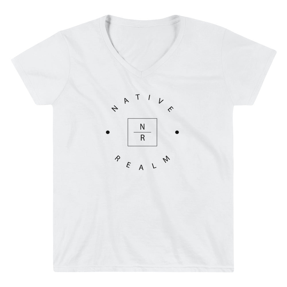 Native Realm - Women's Casual V-Neck Shirt - NR1