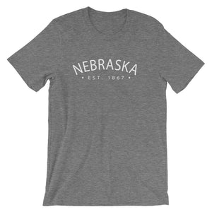 Nebraska - Short-Sleeve Unisex T-Shirt - Established