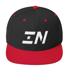 Indiana - Flat Brim Hat - White Embroidery - ID - Many Hat Color Options Available