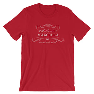 New Jersey - Marcella NJ - Short-Sleeve Unisex T-Shirt - "Authentic"