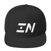 Indiana - Flat Brim Hat - White Embroidery - ID - Many Hat Color Options Available