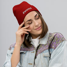 Margo's Collection - #wwmd (what would Margo do) - White Embroidery - Beanie - Different hat colors available