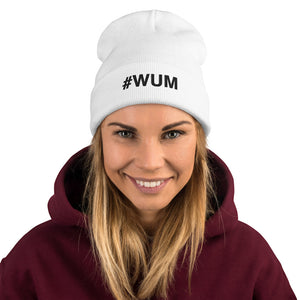 Margo's Collection - #WUM (wakeupmargo) - Black Embroidery - Beanie - Different hat colors available