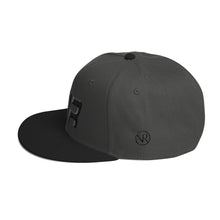 Native Realm - Flat Brim Hat - Black Embroidery - NR - Many Hat Color Options Available