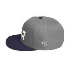 Native Realm - Flat Brim Hat - White Embroidery - NR - Many Hat Color Options Available