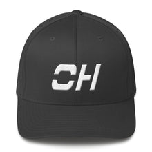 Ohio - Structured Twill Cap - White Embroidery - OH - Many Hat Color Options Available