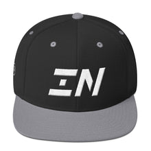 Indiana - Flat Brim Hat - White Embroidery - ID - Many Hat Color Options Available