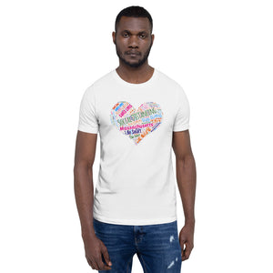Massachusetts - Social Distancing - Short-Sleeve Unisex T-Shirt