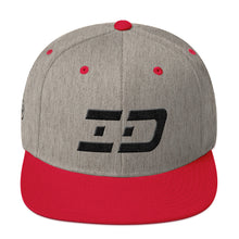 Idaho - Flat Brim Hat - Black Embroidery - ID - Many Hat Color Options Available