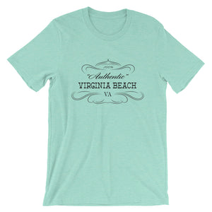 Virginia - Virginia Beach VA - Short-Sleeve Unisex T-Shirt - "Authentic"