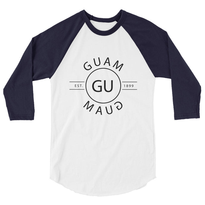 Guam - 3/4 Sleeve Raglan Shirt - Reflections