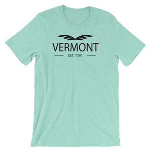 Vermont - Short-Sleeve Unisex T-Shirt - Established