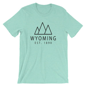 Wyoming - Short-Sleeve Unisex T-Shirt - Established