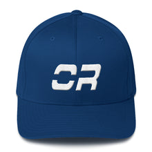 Oregon - Structured Twill Cap - White Embroidery - OR - Many Hat Color Options Available